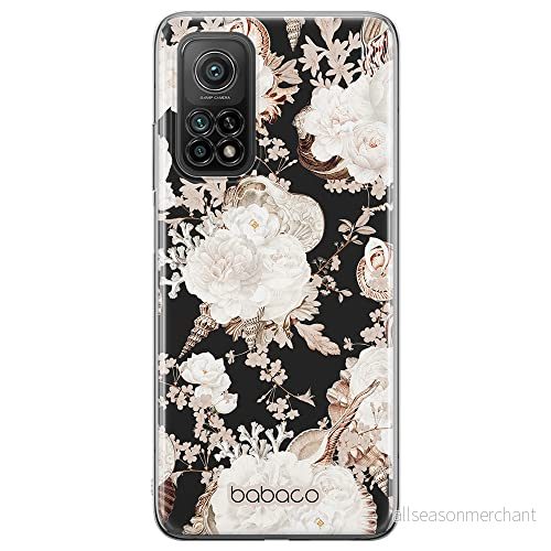 ERT GROUP mobiltelefonfodral för Huawei P30 PRO originalt och officiellt licensierat Babaco mönster Flowers 044 Vit optimalt anpassad till formen på mobiltelefonen, fodral tillverkad av TPU plast 5905131326911