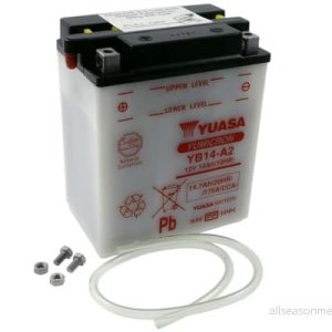 Yuasa YB14 A2 Motorcykelbatteri 12 V 14 Ah 5050694005503