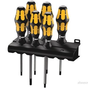 Wera 977/6 Torx Skruvmejselsats Kraftform 6 Delar 4013288094803 Wera 977/6 Torx Skruvmejselsats Kraftform 6 Delar 4013288094803