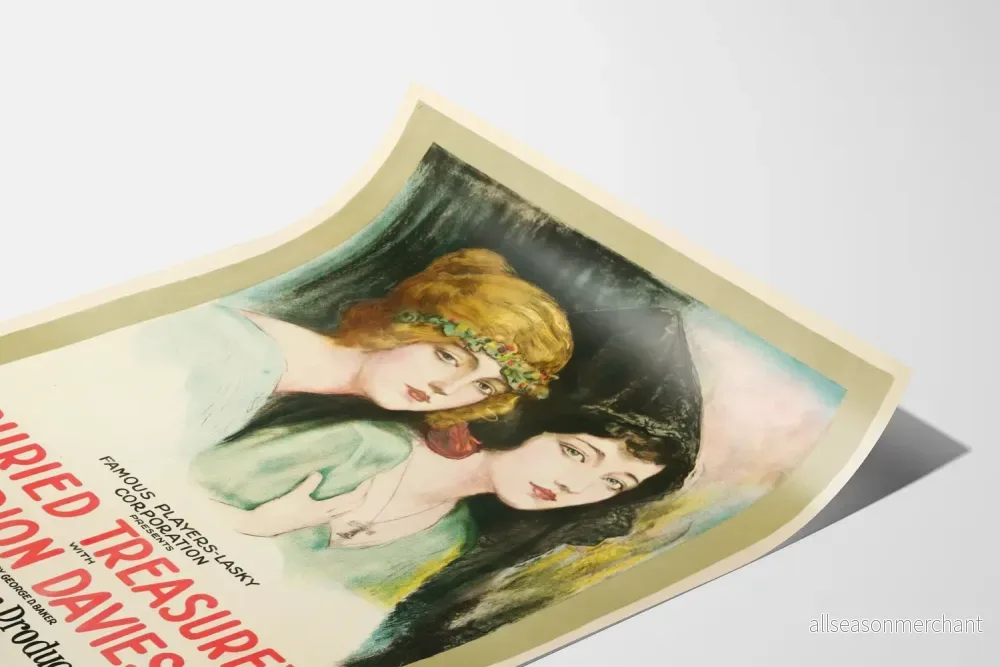 Vintageposter Buried Treasure med Marion Davies - Bild 3