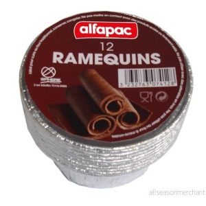 Alfapac 8115KR12 aluminiumbricka ramekin formad x 12 paket med 4 3232763074128 Alfapac 8115KR12 aluminiumbricka ramekin formad x 12 paket med 4 3232763074128