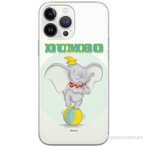 ERT GROUP mobiltelefonfodral för Apple Iphone 6/6S originalt och officiellt licensierat Disney mönster Dumbo 006 Vit optimalt anpassad till formen på mobiltelefonen, gedeeltelijk transparant 5902980563856