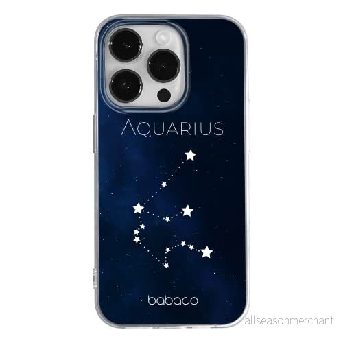 ERT GROUP mobiltelefonfodral för Apple Iphone 14 PRO originalt och officiellt licensierat Babaco mönster Zodiac Constellation 011 anpassad till formen på mobiltelefonen, fodral tillverkad av TPU plast 5905131915009