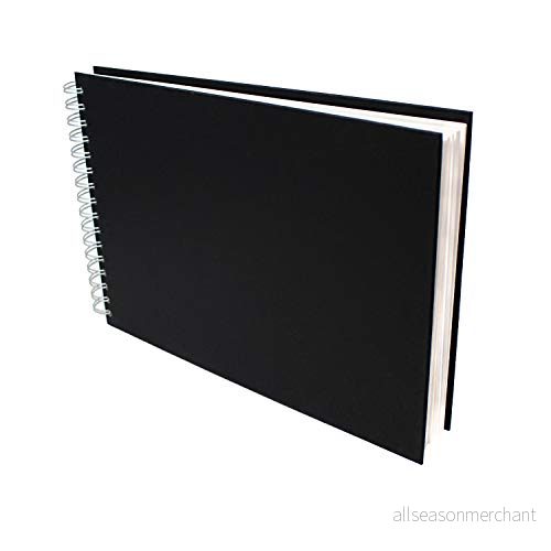 Artway Studio Akvarellskissbok A4 - Spiralbunden Landskap 48 sidor 300gsm (35% bomull) Hård pärm 5060669633266