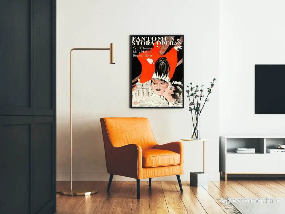 Vintageposter av Fantomen på Operan väggdekoration - Bild 2