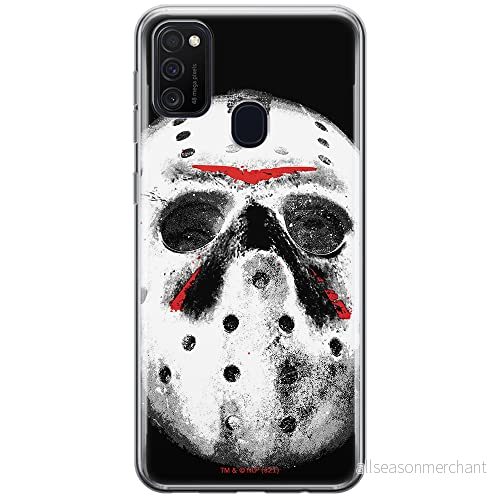 ERT GROUP mobiltelefonfodral för Samsung M21 / M30S originalt och officiellt licensierat Horror mönster Friday the 13th 015 anpassad till formen på mobiltelefonen, fodral tillverkad av TPU plast 5905511115555