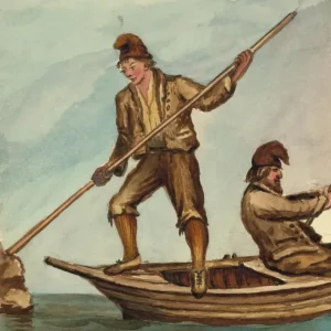 Målning Insulaires des îles Féroé - Bayard Taylor | Konsttryck - Bild 2