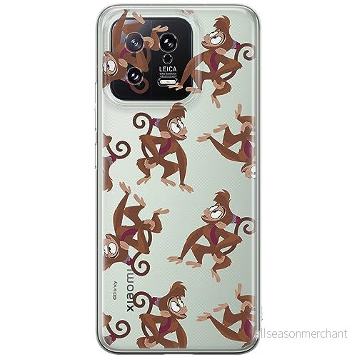 ERT GROUP mobiltelefonfodral för Xiaomi 13 originalt och officiellt licensierat Disney mönster Abu 001 optimalt anpassad till formen på mobiltelefonen, gedeeltelijk transparant 5905511897444