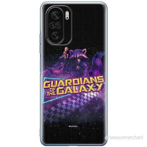 ERT GROUP mobiltelefonfodral för Xiaomi MI 11i/ REDMI K40/K40 PRO/POCO F3/ F3 PRO originalt och officiellt licensierat Marvel mönster Guardians of the Galaxy 015, fodral tillverkad av TPU plast 5905511877668