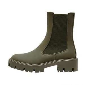 ONLY Shoes Stövletter – Enfärgade – Skogsgrön – Polyester 5715428243131 ONLY Shoes Stövletter – Enfärgade – Skogsgrön – Polyester 5715428243131