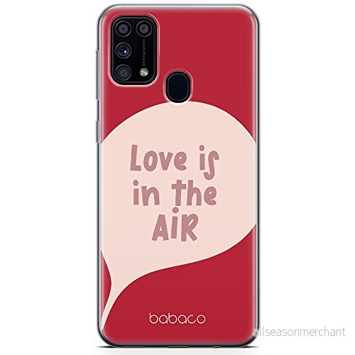 ERT GROUP mobiltelefonfodral för Samsung A31 originalt och officiellt licensierat Babaco mönster Love is in the air 001 optimalt anpassad till formen på mobiltelefonen, fodral tillverkad av TPU plast 5904805032387