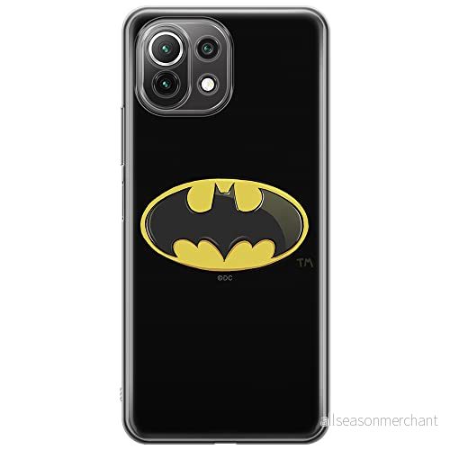 ERT GROUP mobiltelefonfodral för Xiaomi 11 LITE 4G/5G originalt och officiellt licensierat DC mönster Batman 023, fodral tillverkad av TPU plast 5903932701548