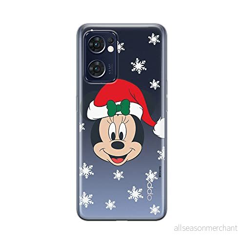 ERT GROUP mobiltelefonfodral för Oppo RENO 7 5G originalt och officiellt licensierat Disney mönster Minnie 061 optimalt anpassad till formen på mobiltelefonen, gedeeltelijk transparant 5905511308254