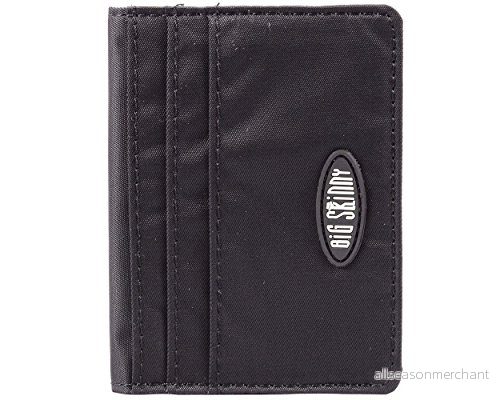 Big Skinny New Yorker ID smal plånbok, rymmer upp till 24 kort, svart 815456011285
