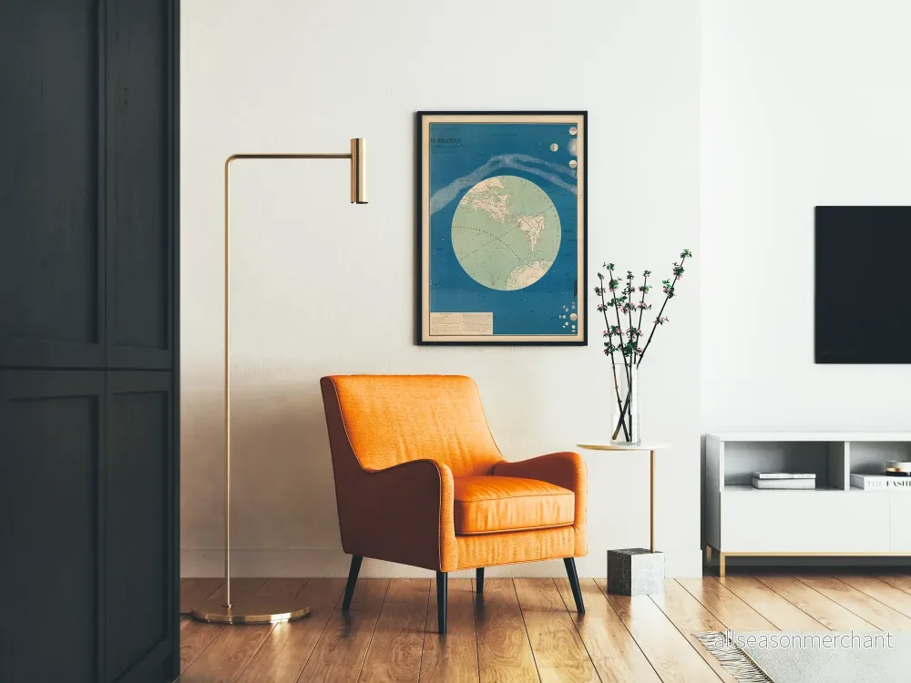 Vintageposter från Institut Géographique de Paris - Höstjämvikt - Bild 2