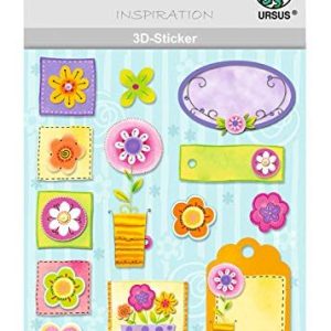 3D Sticker Everyday, bestående av flera nivåer, högklassiga material, självhäftande, för dekoration gratulationskort, scrapbooking och andra pysselarbeten 4008525014362