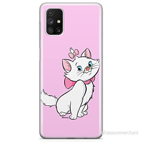 ERT GROUP mobiltelefonfodral för Samsung M51 originalt och officiellt licensierat Disney mönster Marie 007 optimalt anpassad till formen på mobiltelefonen, fodral tillverkad av TPU plast 5905131127433