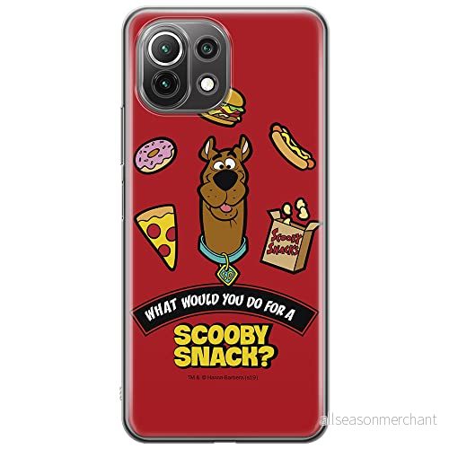 ERT GROUP mobiltelefonfodral för Xiaomi 11 LITE 4G/5G originalt och officiellt licensierat Scooby Doo mönster 010, fodral tillverkad av TPU plast 5903932729467