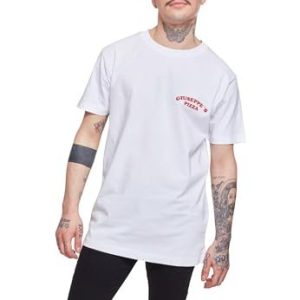 Mister Tee Giuseppes Pizzeria T-shirt med print – Vit 4053838333105 Mister Tee Giuseppes Pizzeria T-shirt med print – Vit 4053838333105