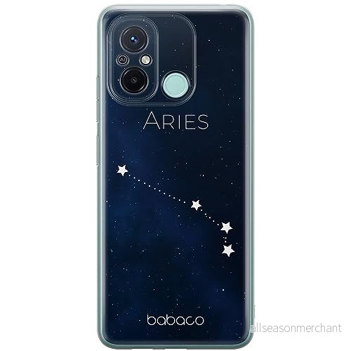 ERT GROUP mobiltelefonfodral för Xiaomi REDMI 12C/ 11A originalt och officiellt licensierat Babaco mönster Zodiac Constellation 001, fodral tillverkad av TPU plast 5905511842963