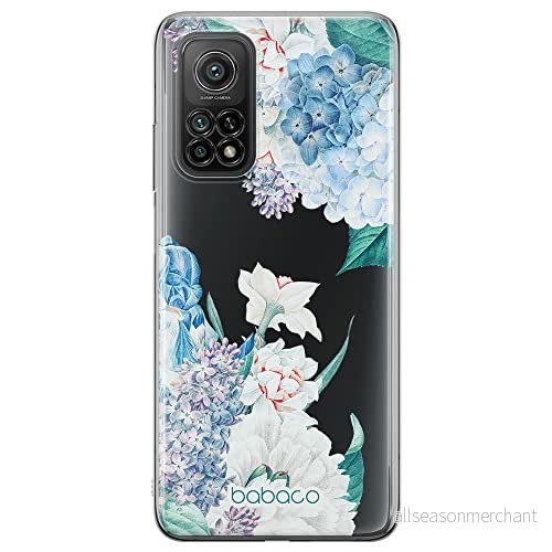 ERT GROUP mobiltelefonfodral för Xiaomi MI 10 LITE originalt och officiellt licensierat Babaco mönster Flowers 027 optimalt anpassad till formen på mobiltelefonen, gedeeltelijk transparant 5905131264671