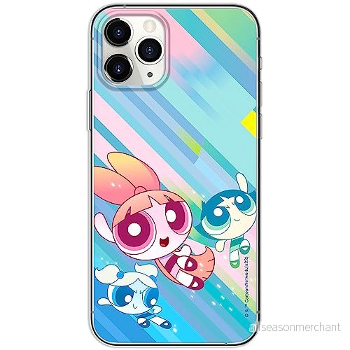 ERT GROUP mobiltelefonfodral för Iphone 11 PRO originalt och officiellt licensierat The Powerpuff Girls mönster 037, fodral tillverkad av TPU plast 5905511981532