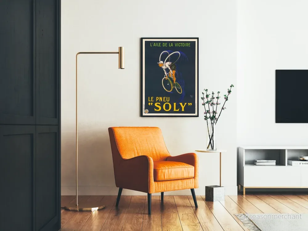 Vintageposter L'Aile de la Victoire - Soly-däck för väggdekoration - Bild 2