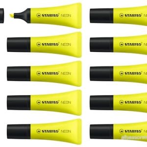 Överstrykningspenna STABILO BOSS NEON en penna Gul 4006381401111 Överstrykningspenna STABILO BOSS NEON en penna Gul 4006381401111