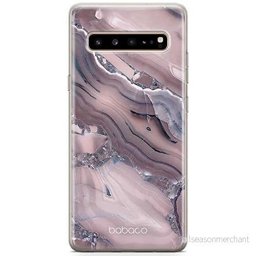 ERT GROUP Mobiltelefonskal för Samsung S10 5G original och officiellt licensierat Babaco mönster Marble 004 anpassad till mobiltelefonens form, TPU fodral 5904805497858