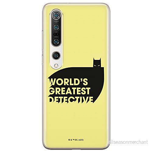 ERT GROUP mobiltelefonfodral för Xiaomi MI 10 / PRO originalt och officiellt licensierat DC mönster Batman 051 optimalt anpassad till formen på mobiltelefonen, fodral tillverkad av TPU plast 5905131543677