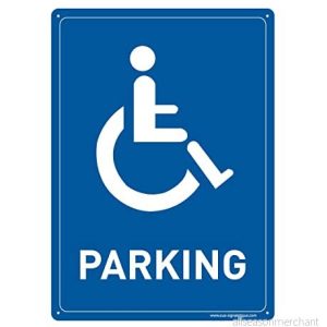 AUA SIGNALETIQUE förborrade panel med rundade vinklar funktionshindrade parkering 150 x 210 mm, aluminium dibond 3 mm 3666180396592 AUA SIGNALETIQUE förborrade panel med rundade vinklar funktionshindrade parkering 150 x 210 mm, aluminium dibond 3 mm 3666180396592