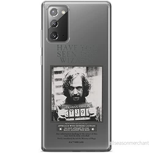 ERT GROUP mobiltelefonfodral för Samsung GALAXY NOTE 20 originalt och officiellt licensierat Harry Potter mönster 031 optimalt anpassad till formen på mobiltelefonen, gedeeltelijk transparant 5903932136050