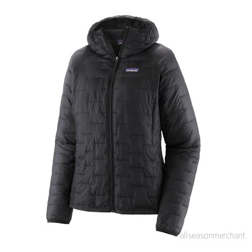 Patagonia Micro Puff Hoody Outdoorjacka - Svart 195699281301