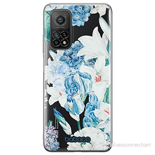 ERT GROUP mobiltelefonfodral för Xiaomi REDMI NOTE 9T originalt och officiellt licensierat Babaco mönster Flowers 026 optimalt anpassad till formen på mobiltelefonen, gedeeltelijk transparant 5905131263377