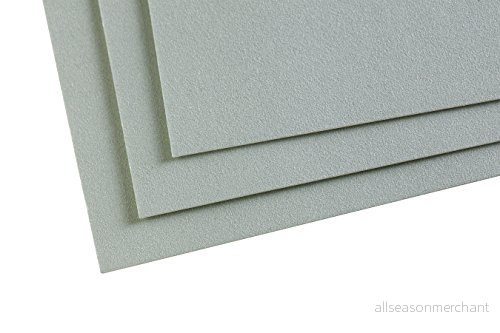 Clairefontaine Ref 197021C Pastelmatta kortark (paket med 5 ark) 360 gsm kort 24 x 32 cm ljusgrön färg speciellt formulerad för användning pasteller 3329681970219