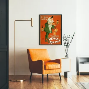 Vintageposter Devil's Auction 20:e Utgåvan Artem Legrand - Bild 2