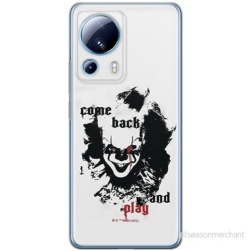 ERT GROUP mobiltelefonfodral för Xiaomi 13 LITE/CIVI 2 originalt och officiellt licensierat Horror mönster It 011 optimalt anpassad till formen på mobiltelefonen, fodral tillverkad av TPU plast 5905511929022