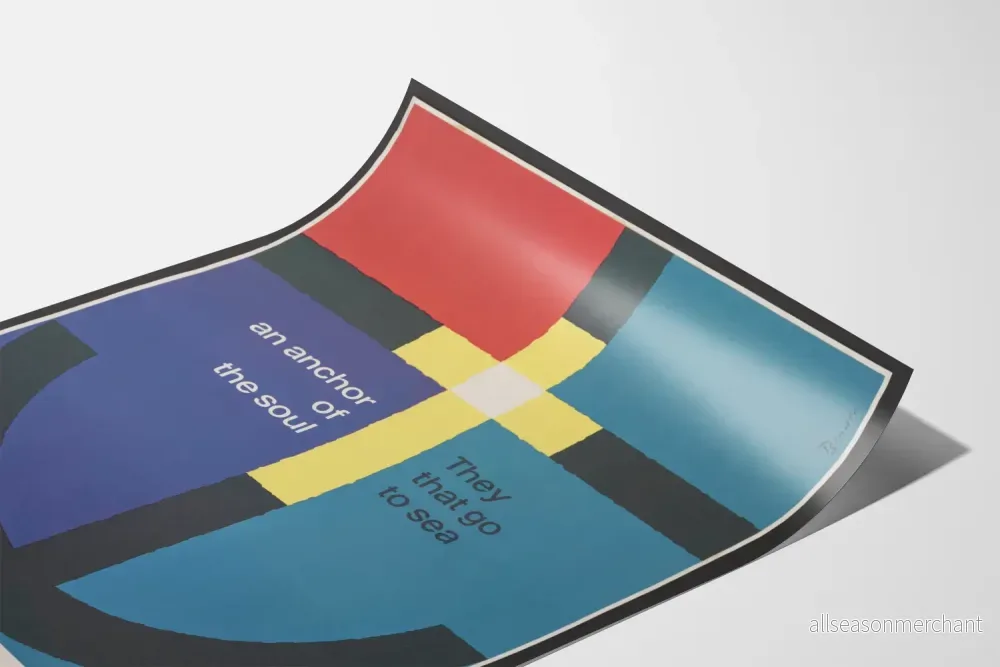 Poster Design Ankran av Själens – Modern Väggdekoration - Bild 3