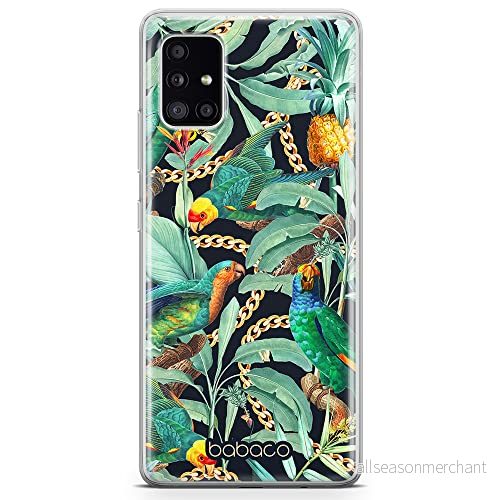 ERT GROUP mobiltelefonfodral för Samsung A51 5G originalt och officiellt licensierat Babaco mönster Flowers 058 optimalt anpassad till formen på mobiltelefonen, fodral tillverkad av TPU plast 5905131367372