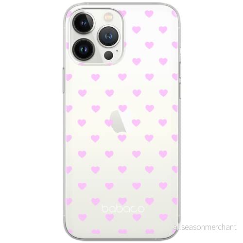 ERT GROUP mobiltelefonfodral för Samsung S10 originalt och officiellt licensierat Babaco mönster Hearts 001 Vit optimalt anpassad till formen på mobiltelefonen, gedeeltelijk transparant 5903040500811