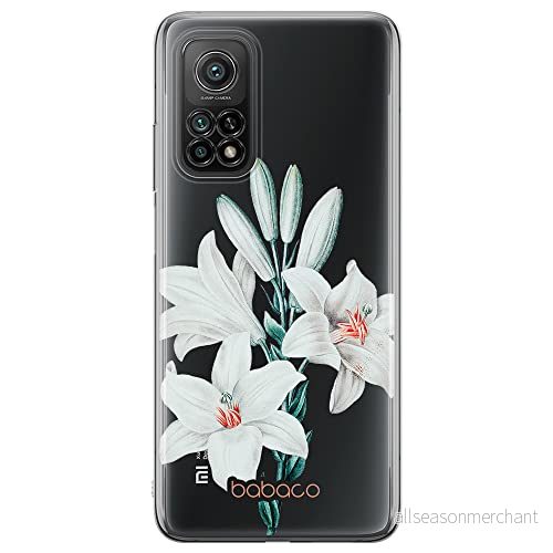 ERT GROUP mobiltelefonfodral för Huawei P20 originalt och officiellt licensierat Babaco mönster Flowers 039 Vit optimalt anpassad till formen på mobiltelefonen, gedeeltelijk transparant 5905131307453