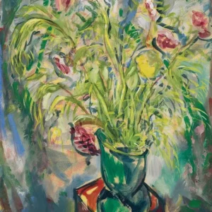 Målning Blommor i en vas - Alfred Henry Maurer | Konsttryck - Bild 2