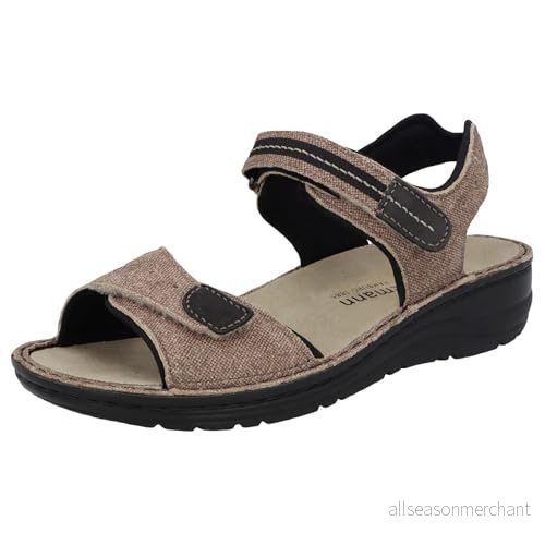 Berkemann dam Leni sandal, Begagnad beige, 35.5 EU 4049261924089