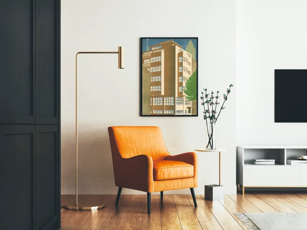 Vintagearkitektur Poster Moderna Blumenhof - Bild 2