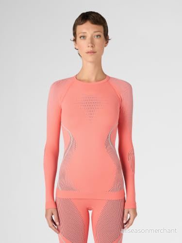 UYN Dam Evolutyon Uw Lg_sl. Damskjorta, rosa (korall/antracit/aqua), S M EU 8054216256678