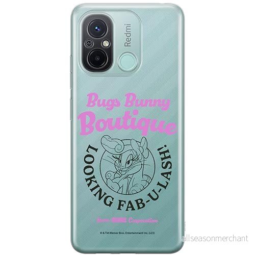 ERT GROUP mobiltelefonfodral för Xiaomi REDMI 12C/ 11A originalt och officiellt licensierat Looney Tunes mönster Lola 011 anpassad till formen på mobiltelefonen, gedeeltelijk transparant 5905795075774