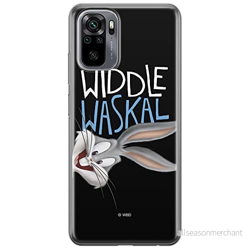 ERT GROUP mobiltelefonfodral för Xiaomi REDMI NOTE 10/ 10S originalt och officiellt licensierat Looney Tunes mönster Bugs 004 anpassad till formen på mobiltelefonen, fodral tillverkad av TPU plast 5903537193595