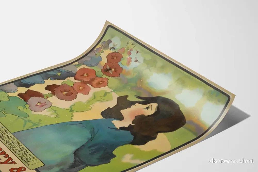 Vintageposter D.M. Ferry & Co. Standard Seeds väggdekor - Bild 3