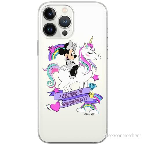 ERT GROUP mobiltelefonfodral för Huawei P30 Lite originalt och officiellt licensierat Disney mönster Minnie 035 Vit optimalt anpassad till formen på mobiltelefonen, gedeeltelijk transparant 5902980424188