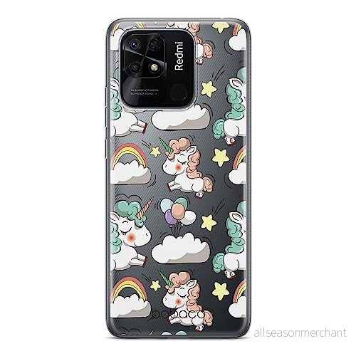 ERT GROUP mobiltelefonfodral för Xiaomi REDMI 10C originalt och officiellt licensierat Babaco mönster Unicorn 001 optimalt anpassad till formen på mobiltelefonen, gedeeltelijk transparant 5905511540159